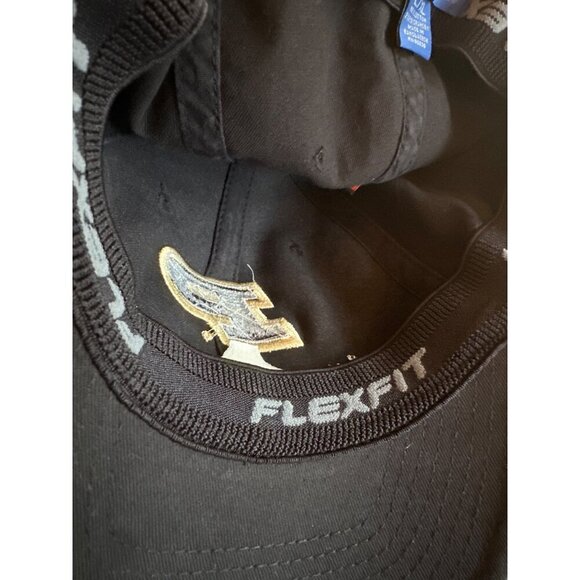 Black Flexfit Hat L/XL Purdue Veterinary Medicine Embroidered Adjustable - Picture 6 of 6